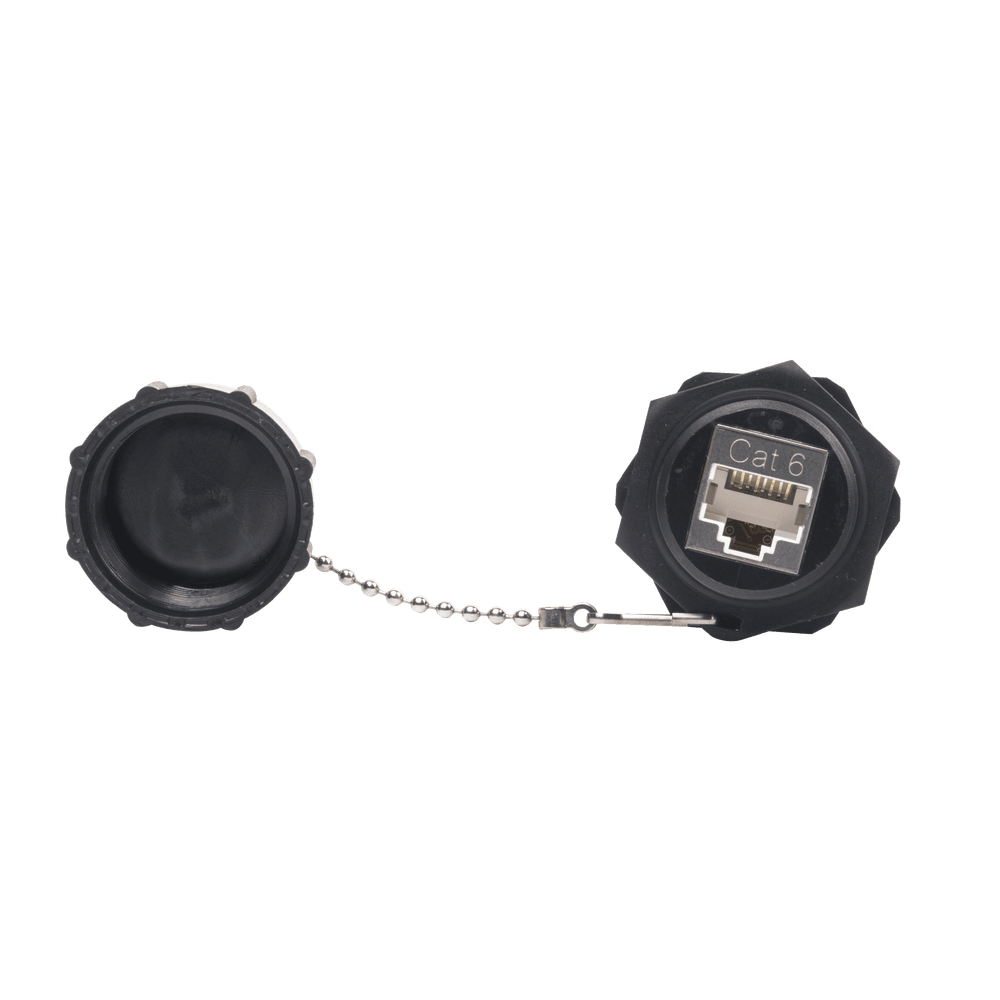 LPC6WPCP-AD-1-l Acoplador Industrial RJ45-RJ45 Categoría 6 Blindado IP67 (Waterproof) LP-C6WP-CP 2