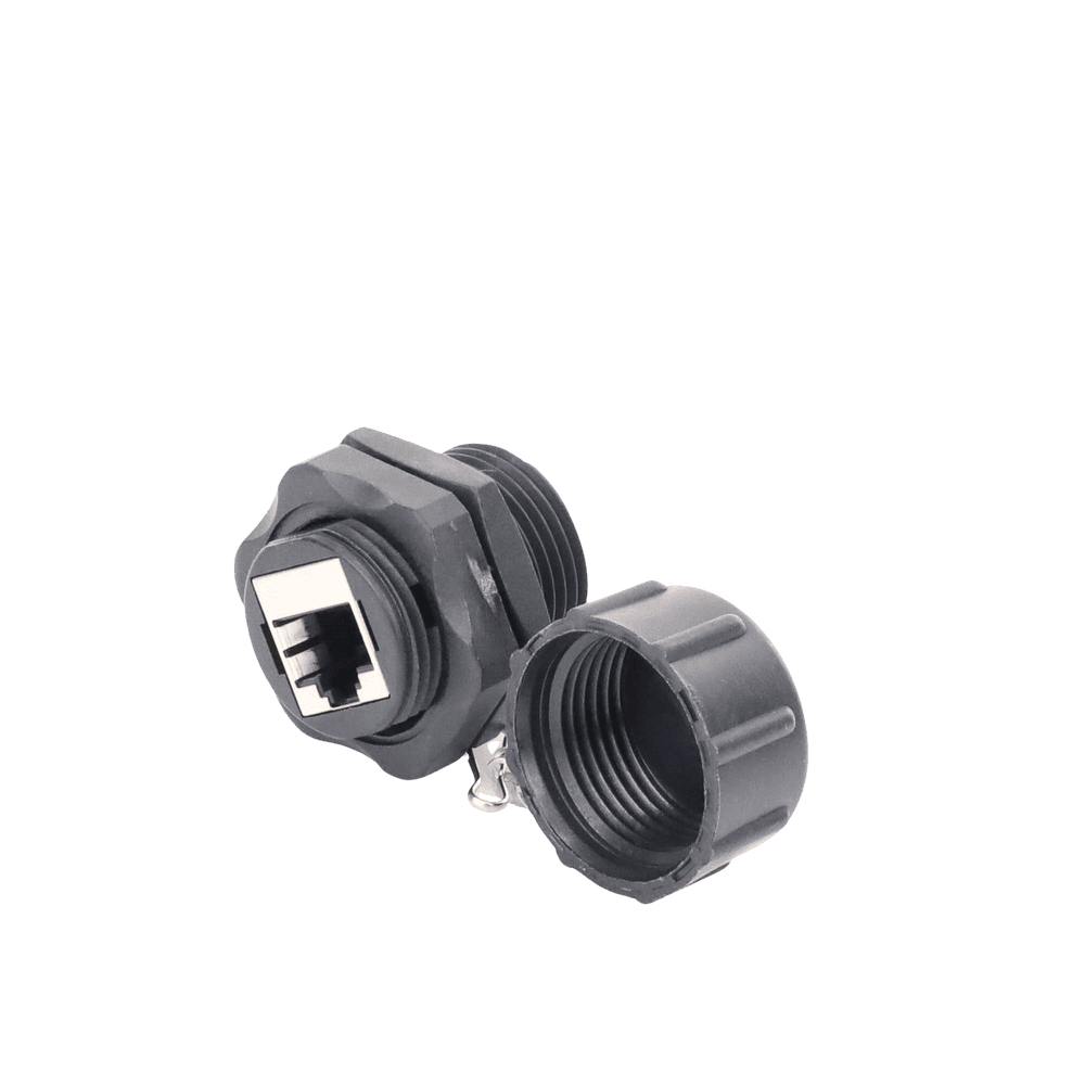 LPC6WPCP-AD-5-l Acoplador Industrial RJ45-RJ45 Categoría 6 Blindado IP67 (Waterproof) LP-C6WP-CP 6
