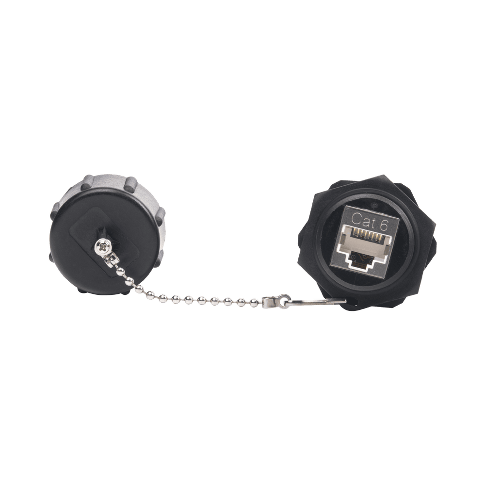 LPC6WPCP-l Acoplador Industrial RJ45-RJ45 Categoría 6 Blindado IP67 (Waterproof) LP-C6WP-CP 1