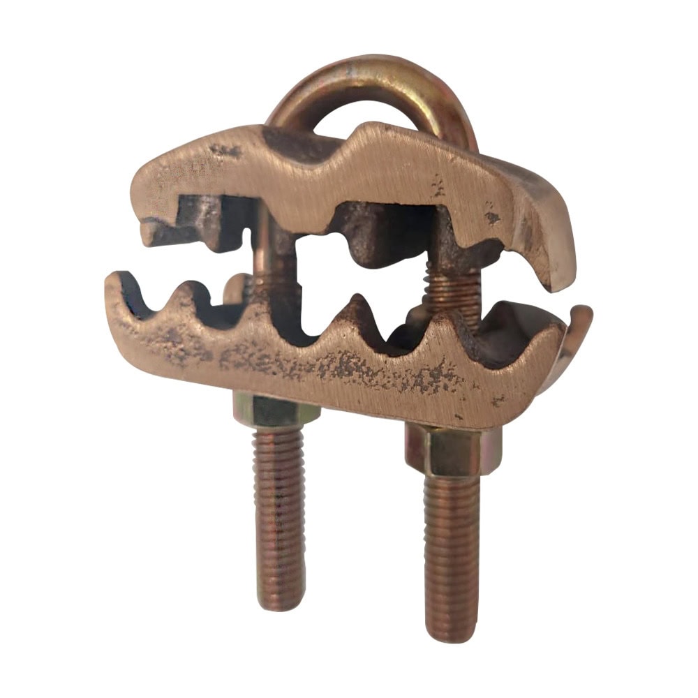 LPCP2_0-l Conector para 3 Cables de Cobre (4 - 2/0 AWG) a Tubo o Varilla (5/8 in - 3/4 in). LP-CP-2/0 1