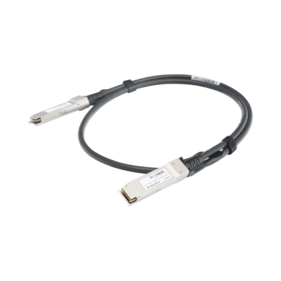 Cable DAC QSFP+ de 40 Gbps a 40 Gbps / Passive Direct Attach Copper Twinax Cable / Longitud: 1 metros