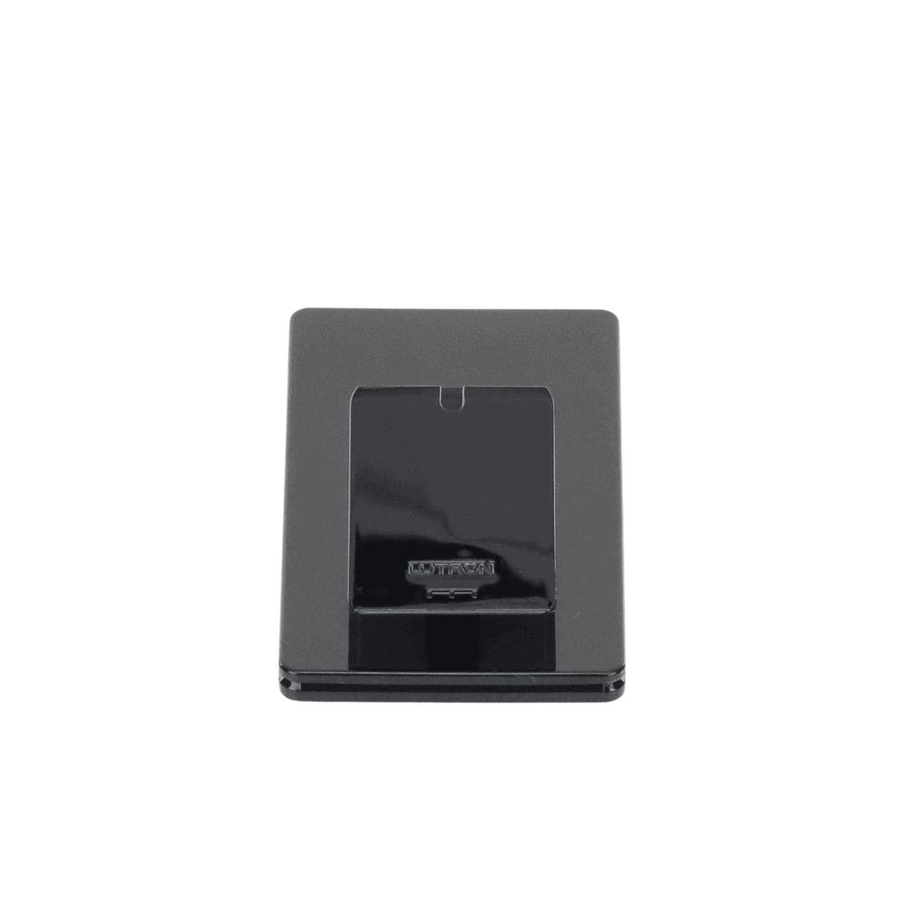LPED1BL-AD-2-l Base de mesa para un control remoto inalámbrico LUTRON. Con goma para evitar deslizamiento. LPED1BL 3