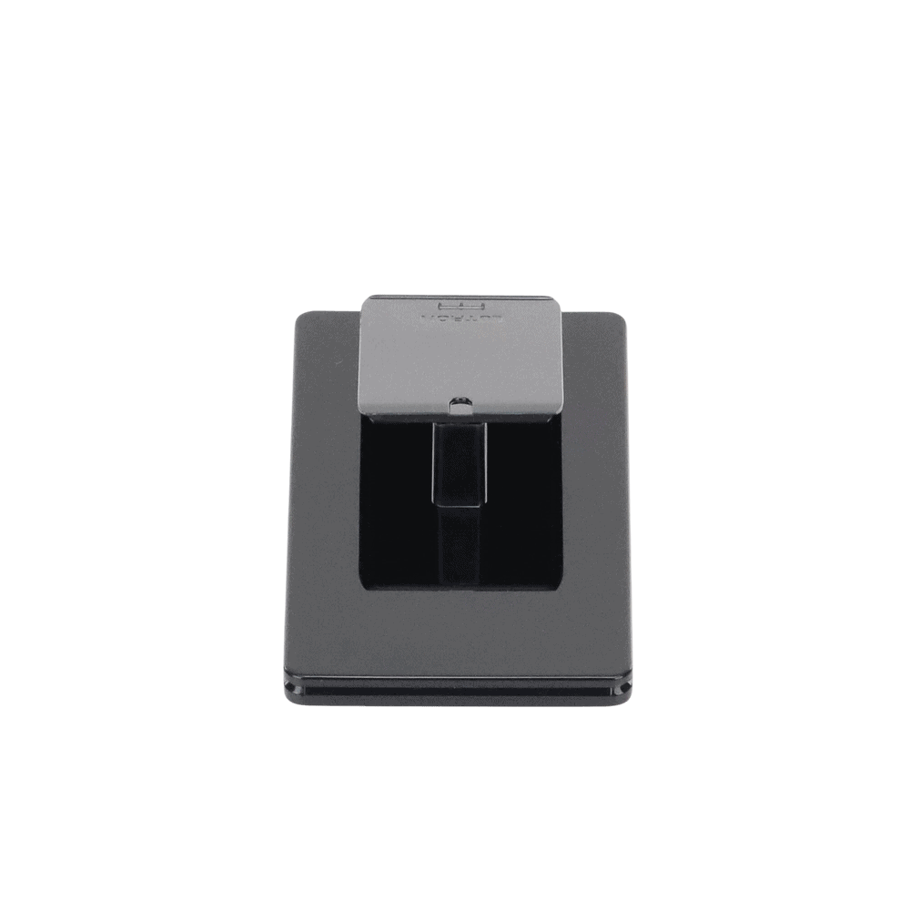 LPED1BL-AD-3-l Base de mesa para un control remoto inalámbrico LUTRON. Con goma para evitar deslizamiento. LPED1BL 4