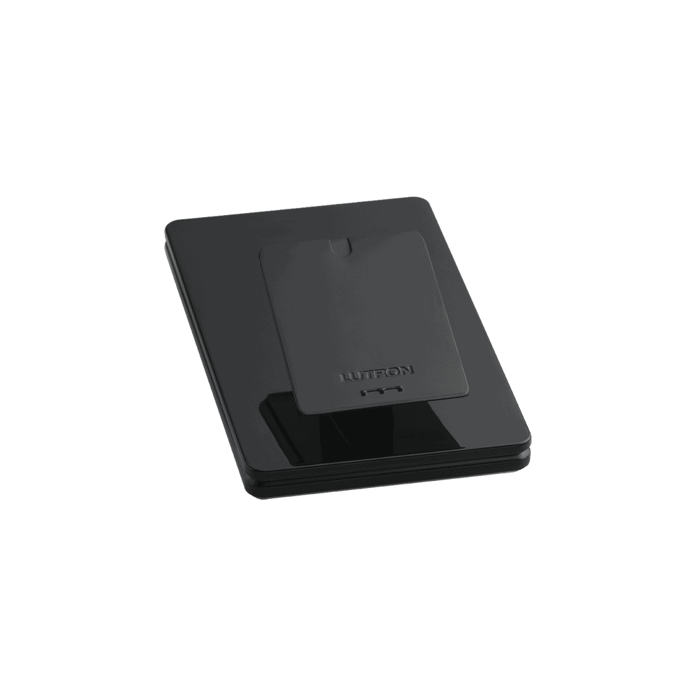 LPED1BL-l Base de mesa para un control remoto inalámbrico LUTRON. Con goma para evitar deslizamiento. LPED1BL 1