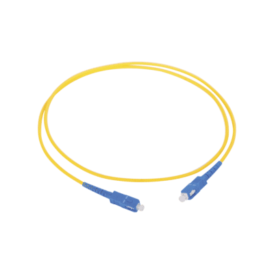 Jumper de Fibra Óptica Monomodo SC/SC Simplex de 1 metro