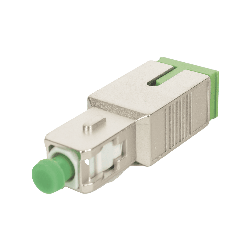 LPFOAD6110-FRENTE-l Atenuador Óptico Macho-Hembra con Conector SC/APC de 10 dB para Fibra Monomodo LP-FOAD-6110 2
