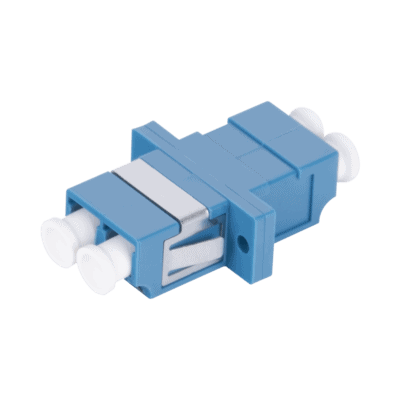 Módulo Acoplador de Fibra Óptica Duplex LC/UPC a LC/UPC Compatible con Fibra Monomodo
