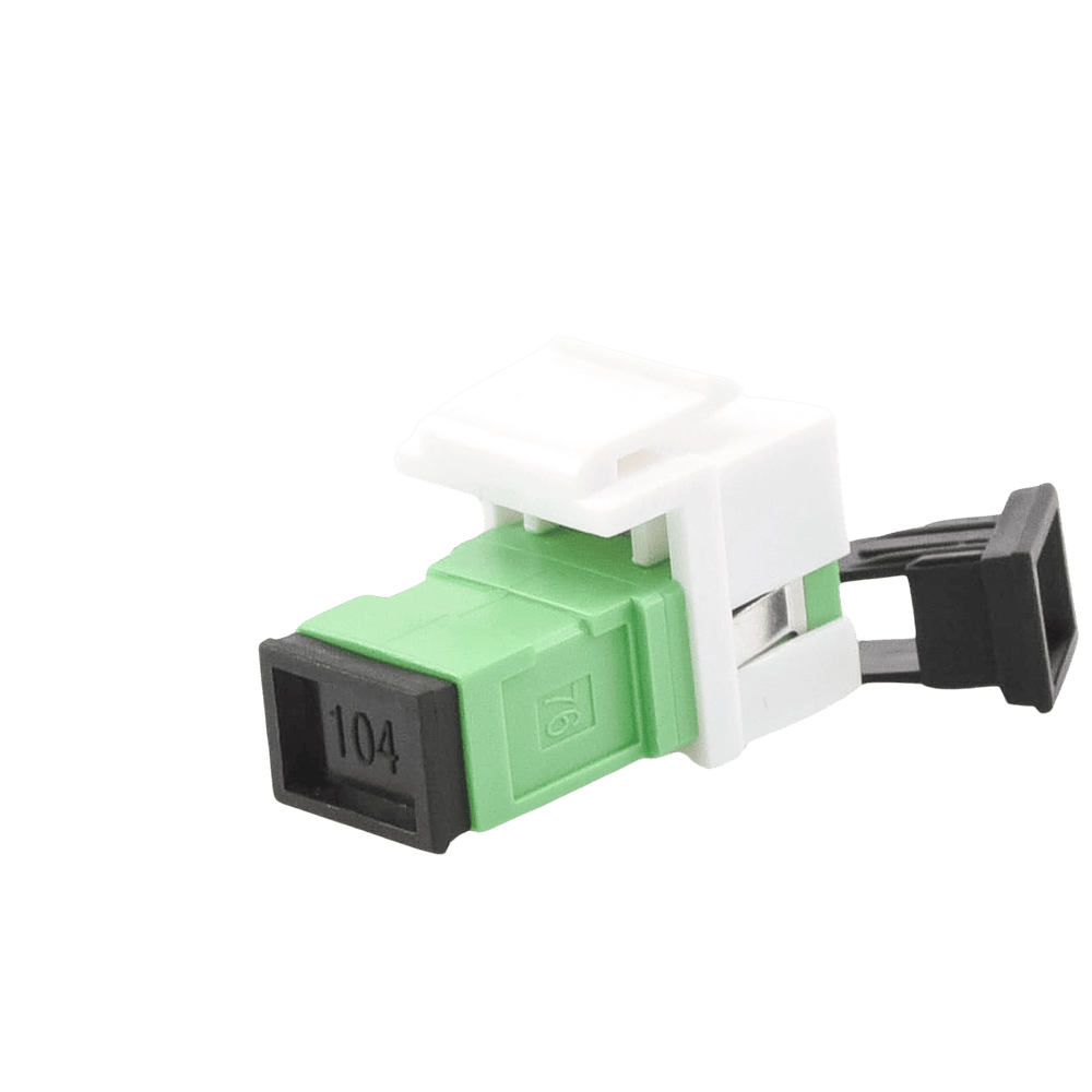 LPFOAD6150-AD-2-l Acoplador Keystone de Fibra Óptica Monomodo SC/APC Simplex a SC/APC LP-FO-AD-6150 3