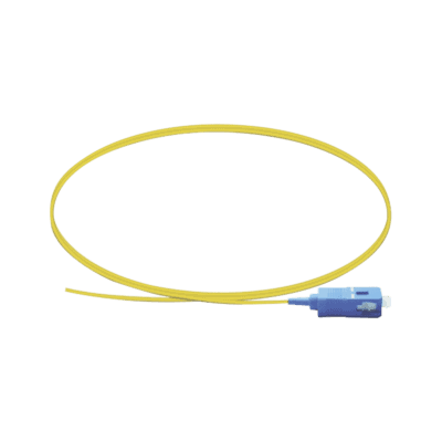 Pigtail de Fibra Óptica Monomodo SC/UPC, simplex de 1 metro