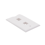 Placa de Pared de 2 Puertos, Keystone, Color Blanco LPFP17-AD-3-l