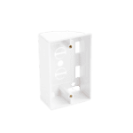 Caja de Pared Universal, Color blanco, Para montaje con Placas de Pared LPFP33-AD-2-l