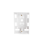 Caja de Pared Universal, Color blanco, Para montaje con Placas de Pared LPFP33-AD-3-l