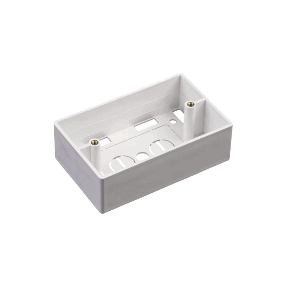 LPFP33-l Caja de Pared Universal, Color blanco, Para montaje con Placas de Pared LP-FP-33 1