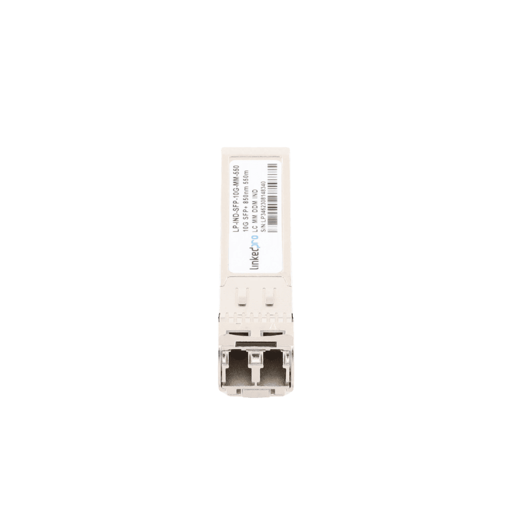LPINDSFP10GMM550-AD-2-l Transceptor Óptico Industrial SFP+ (Mini-Gbic) / Multimodo 850 nm / 10 Gbps / 10GBASE-SR / Conectores LC/UPC Dúplex / DDM / Hasta 550 m LP-IND-SFP-10G-MM-550 3