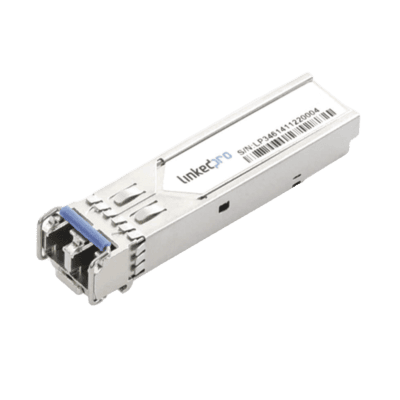 Transceptor Óptico Industrial SFP+ (Mini-Gbic) / Monomodo 1310 nm / 10 Gbps / 10GBASE / Conectores LC/UPC Dúplex / DDM / Hasta 3 km