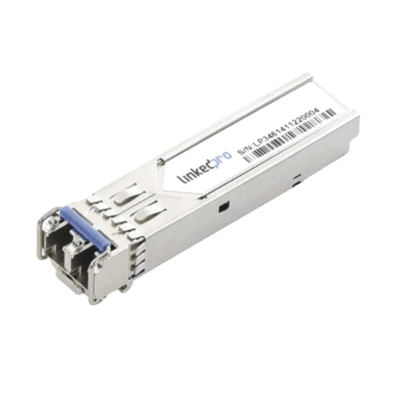 Transceptor Óptico Industrial SFP (Mini-Gbic) / Multimodo 1310 nm / 1.25 Gbps / 1000BASE-SX / Conectores LC/UPC Dúplex / DDM / Hasta 2 km