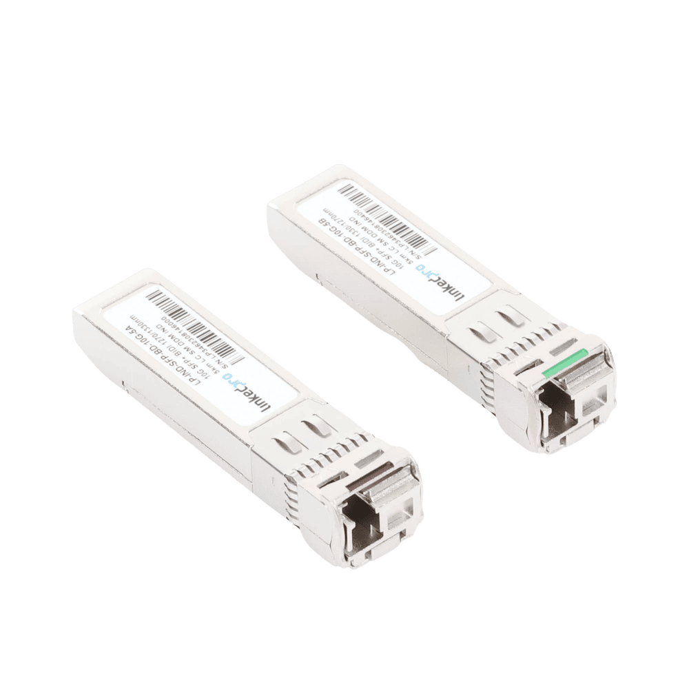 LPINDSFPBD10G5-AD-3-l Transceptores Ópticos Industriales Bidireccionales SFP+ (Mini-Gbic) / Monomodo 1270 & 1330 nm / 10 Gbps / 10GBASE / Conector LC/UPC Simplex / DDM / Hasta 5 km / 2 Piezas LP-IND-SFP-BD-10G-5 4