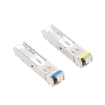 Transceptores Ópticos Industriales Bidireccionales SFP (Mini-Gbic) / Monomodo 1310 & 1550 nm / 1.25 Gbps / 1000BASE-BX / Conector LC/UPC Simplex / DDM / Hasta 20 km / 2 Piezas LPINDSFPBD1G20-AD-4-l