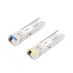 Transceptores Ópticos Industriales Bidireccionales SFP (Mini-Gbic) / Monomodo 1310 & 1550 nm / 1.25 Gbps / 1000BASE-BX / Conector LC/UPC Simplex / DDM / Hasta 5 km / 2 Piezas LPINDSFPBD1G5-AD-3-l