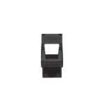 Módulo Jack Keystone Cat6 (Toolless), con Terminación en Ángulo 180 - Color Negro, Compatible con Faceplate y Patchpanel Linkedpro LPKJ610TTBK-AD-2-l