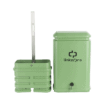 Pedestal para Cajas de Empalme de Fibra Óptica tipo Cubo Color Verde con Bracket Estandar (No incluye caja de empalme) LPPHPECT-AD-2-l