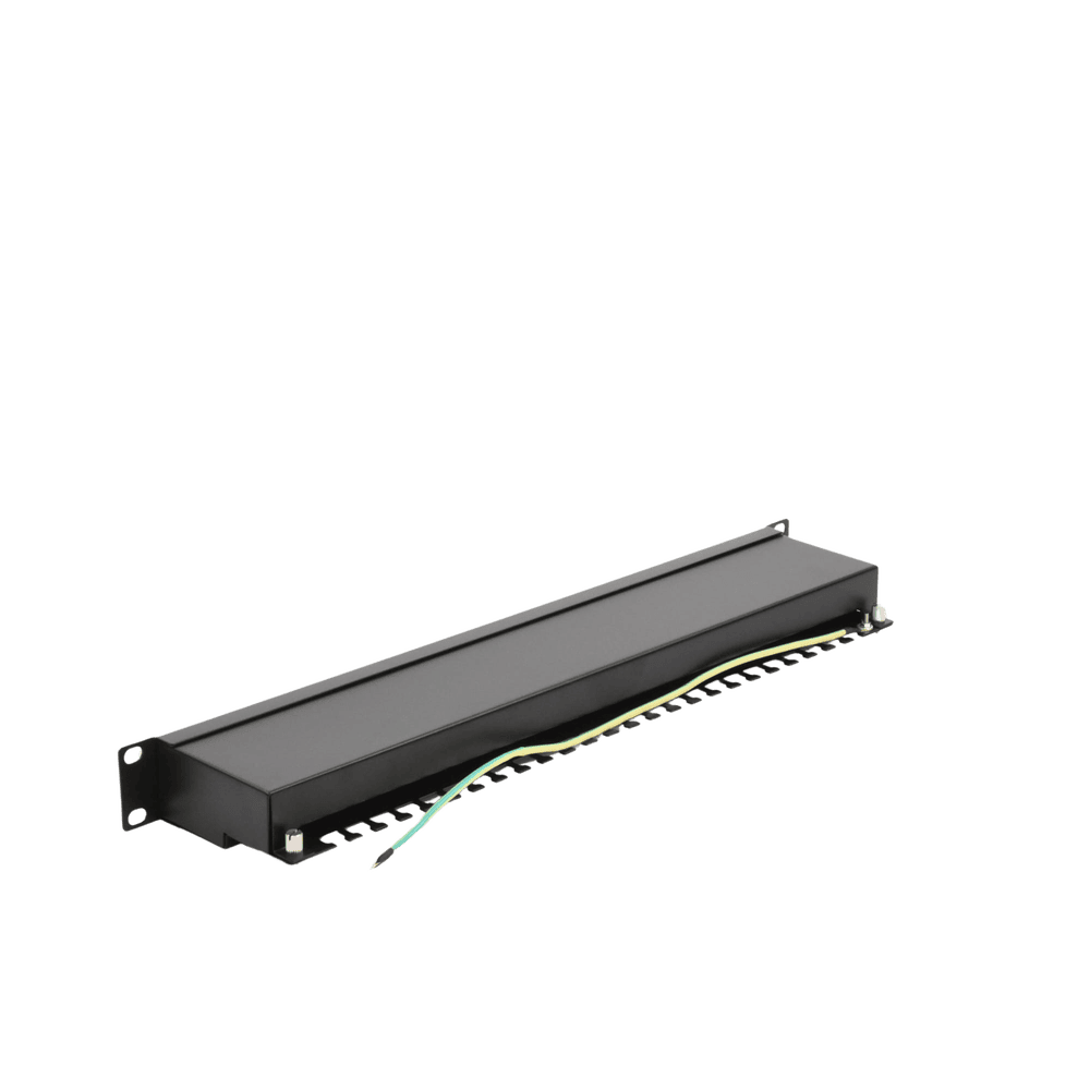 LPPP530-AD-4-l-1 Panel de Parcheo de Impacto Blindado (STP) de 24 Puertos Cat5e, 19 Pulgadas LP-PP-530 5