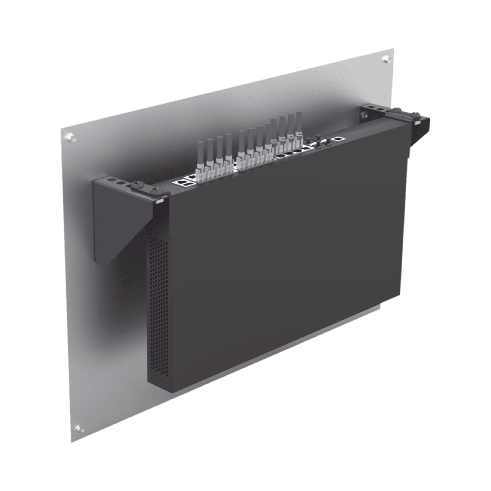 LPRACKADAP-AD-1-l Par de Sujetadores para Instalación de Equipo Rackeable en Placa o Pared (hasta 2U), Puede soportar 10 Kg LP-RACK-ADAP 2