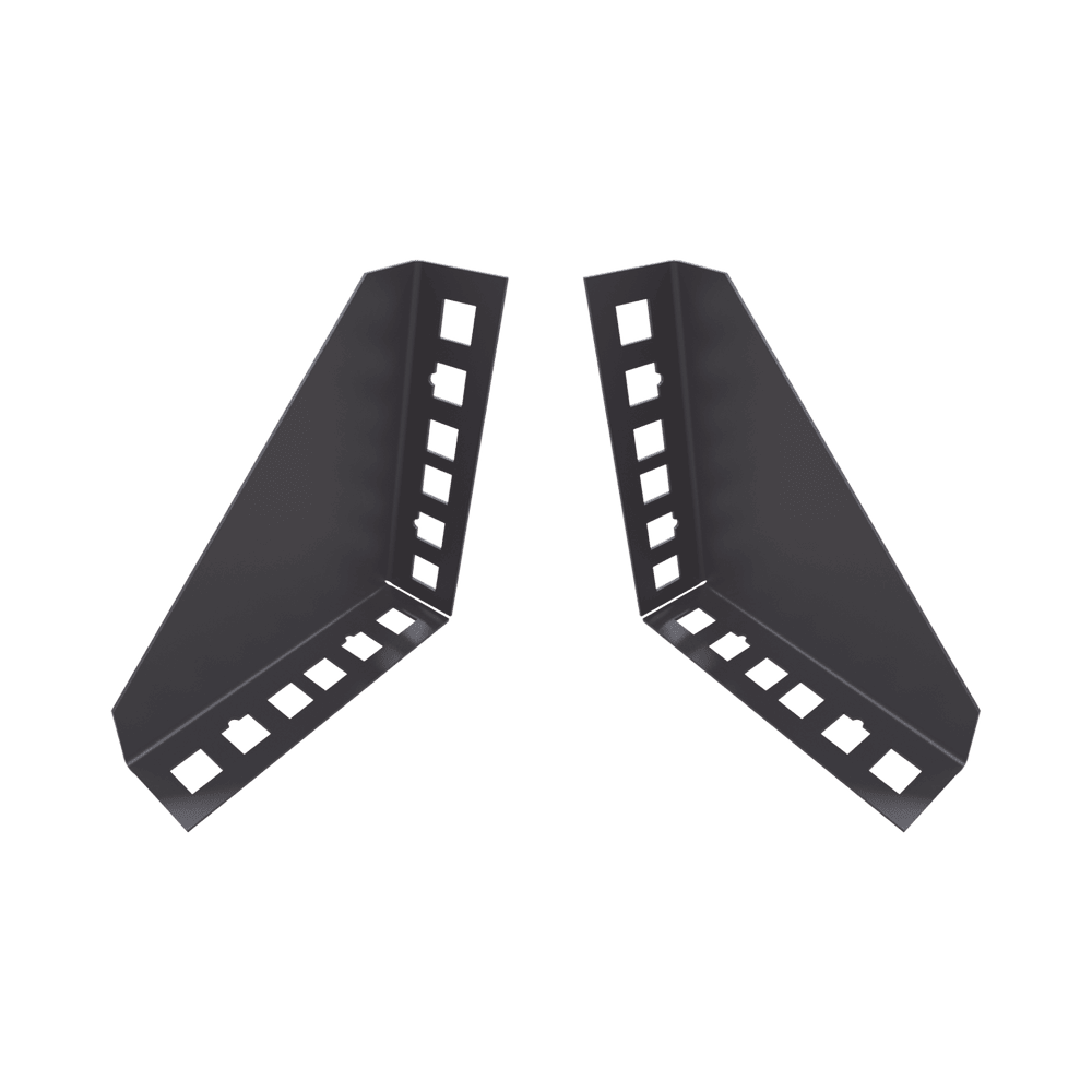 LPRACKADAP-l Par de Sujetadores para Instalación de Equipo Rackeable en Placa o Pared (hasta 2U), Puede soportar 10 Kg LP-RACK-ADAP 1