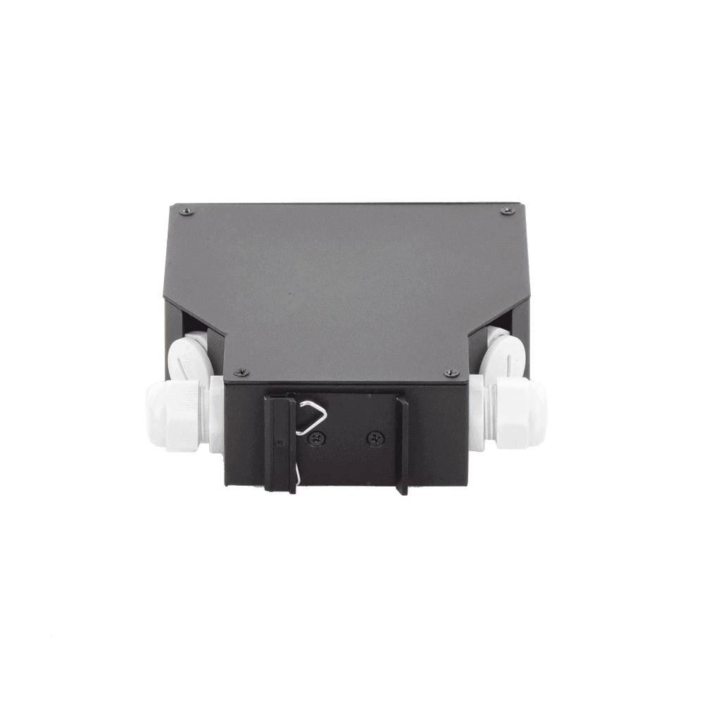 LPRDSCASM-AD-2-l Distribuidor de Fibra Óptica para Riel Din, 6 Acopladores SC/APC Duplex Monomodo con Charola de Empalme LP-RDSCASM 3