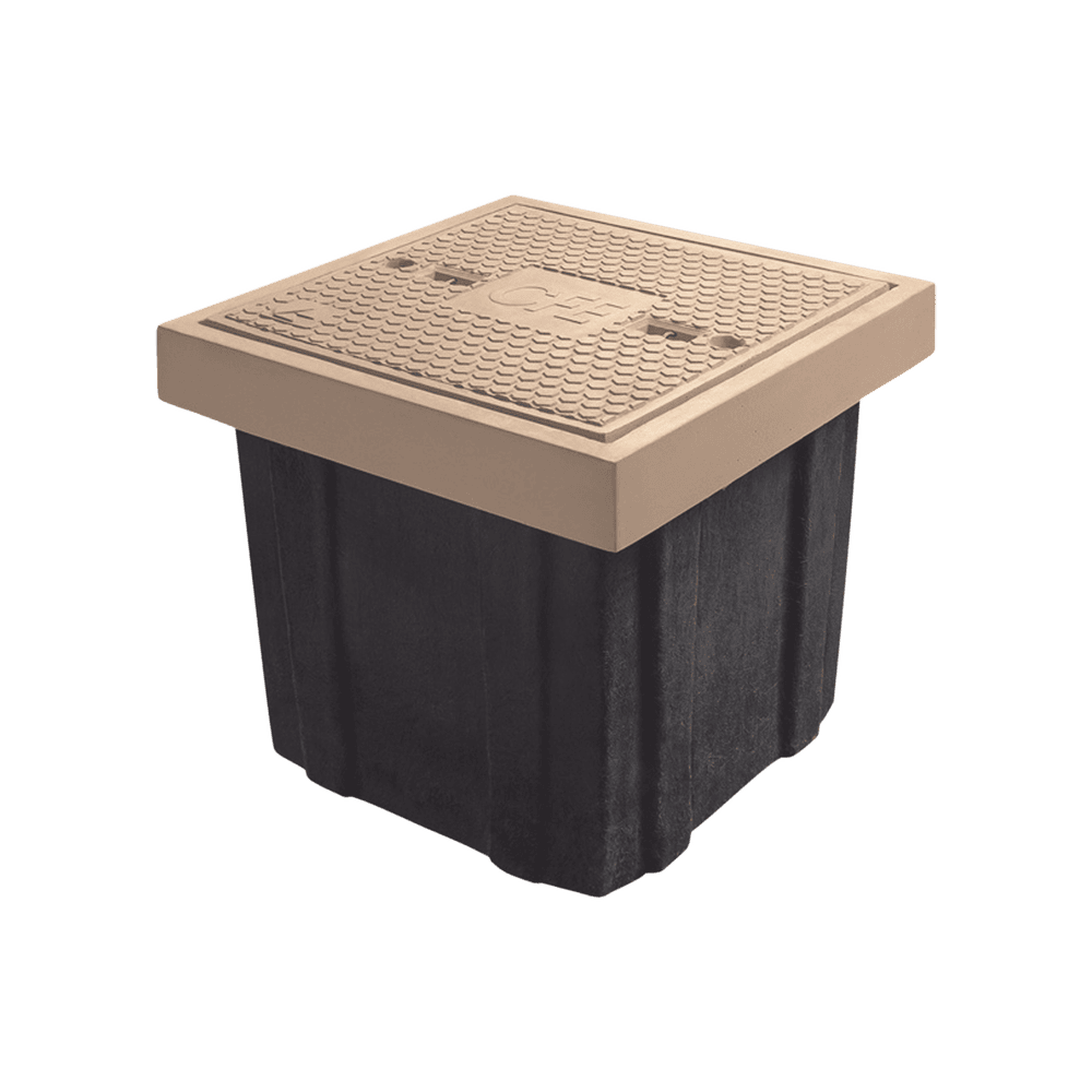 LPRE60X60X40-l Registro Eléctrico para uso Peatonal 60x60x40 cm, Resistencia 3 Toneladas, Uso Peatonal LP-RE-60X60X40 1
