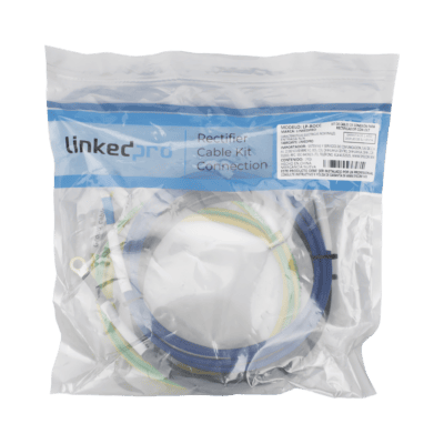 Kit de Cables de Conexión para Rectificador con OLT, 1.5 M (Compatible con rectificador LP-PSOLT-90A)