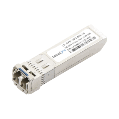 Transceptor Óptico SFP+ (Mini-Gbic) / Monomodo 1310 nm / 10 Gbps / 10GBASE-LR / Conectores LC/UPC Dúplex / DDM / Hasta 10 km