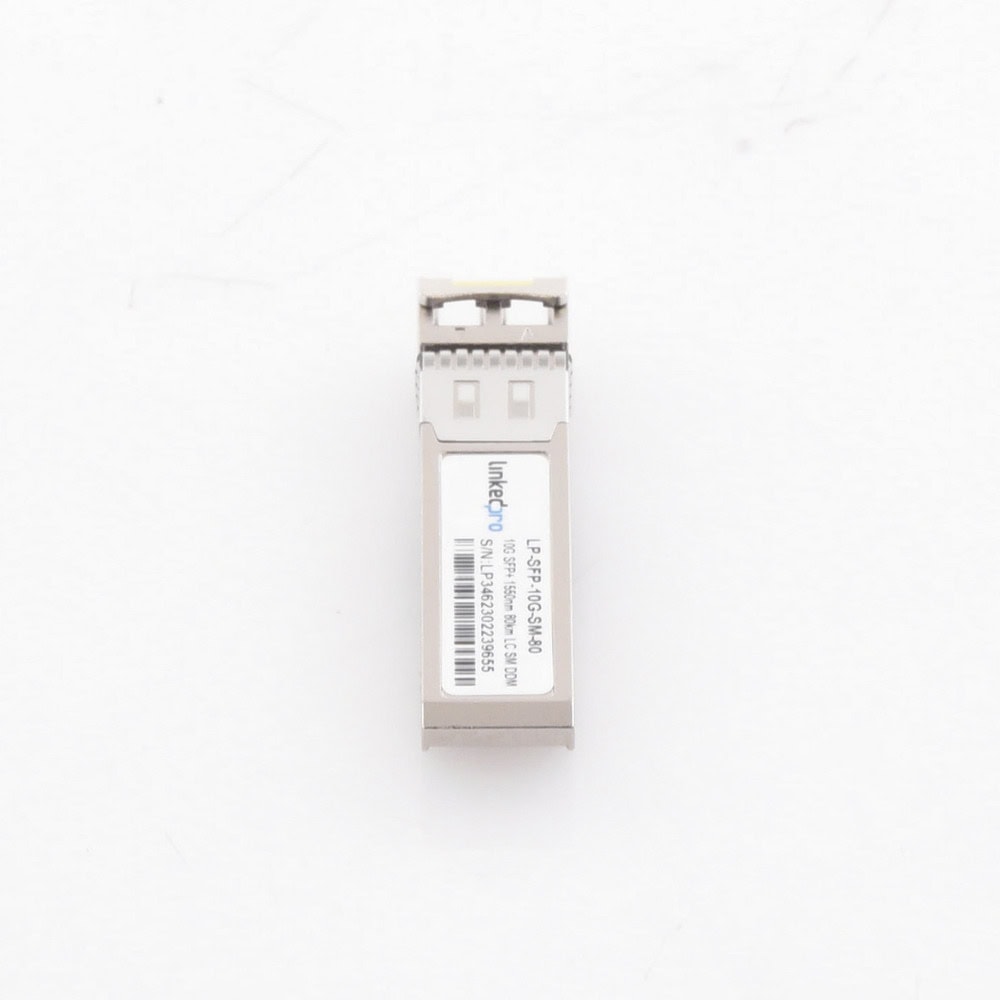 LPSFP10GSM80-AD-1-l Transceptor Óptico SFP+ (Mini-Gbic) / Monomodo 1550 nm / 10 Gbps / 10GBASE-ZR / Conectores LC/UPC Dúplex / DDM / Hasta 80 km LP-SFP-10G-SM-80 2