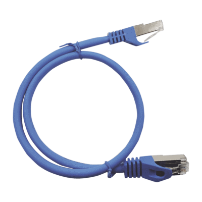 Patch Cord Cat6A 10G Blindado 3.0 Metros (9.84 Pies) Azul
