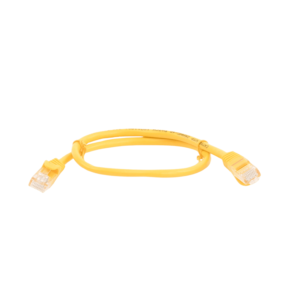 LPUT3050YE-AD-1-l Cable de Parcheo UTP Cat5e - 0.5 Metros (1.64 Pies) - Amarillo LP-UT3-050-YE 2