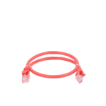 Cable de Parcheo UTP Cat6 - 0.5 Metros (1.64 Pies) - Rojo LPUT6050RD-AD-3-l