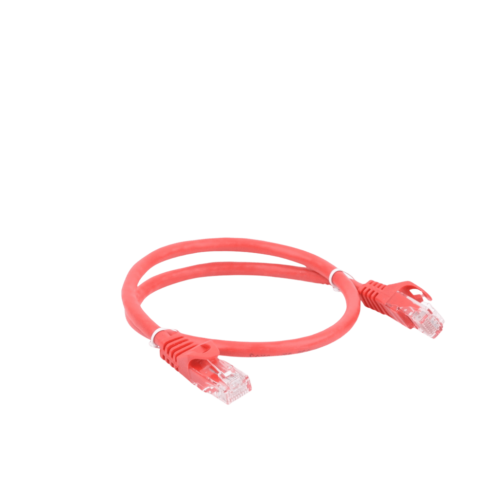 LPUT6050RD-AD-4-l Cable de Parcheo UTP Cat6 - 0.5 Metros (1.64 Pies) - Rojo LP-UT6-050-RD 5