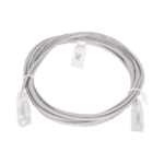 Cable de Parcheo Slim UTP Cat6 - 3 Metros (9.84 Pies) Gris Diámetro Reducido (28 AWG) LPUT6300GY28-l