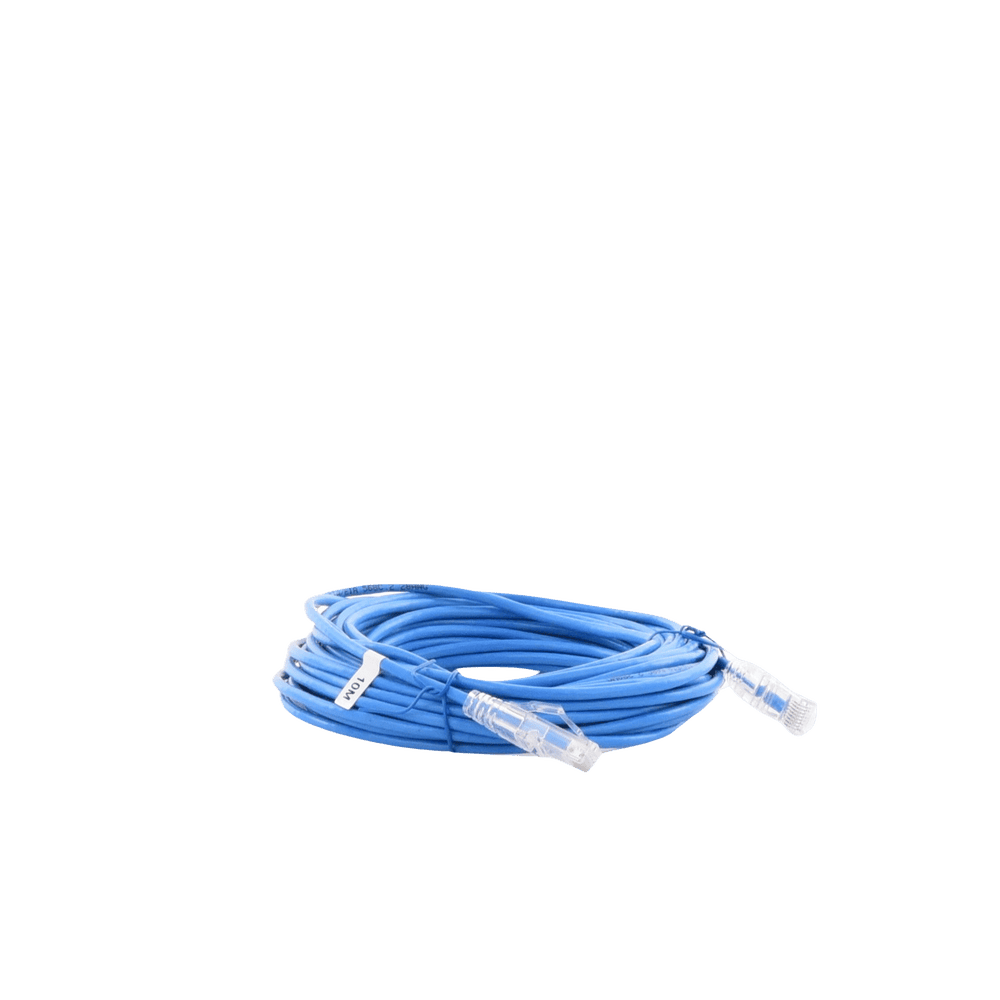 LPUT6A1000BU28-AD-2-l Cable de Parcheo Slim UTP Cat6A - 10 Metros (32.81 Pies) Azul, Diámetro Reducido (28 AWG) LP-UT6A-1000-BU28 3