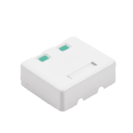 Caja de Pared con 2 Puertos Keystone, No Incluye Jacks LPWP06-AD-4-l