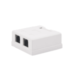 Caja de Pared con Jack UTP Cat5e y Jack RJ11 Telefónico LPWP09-AD-2-l-1