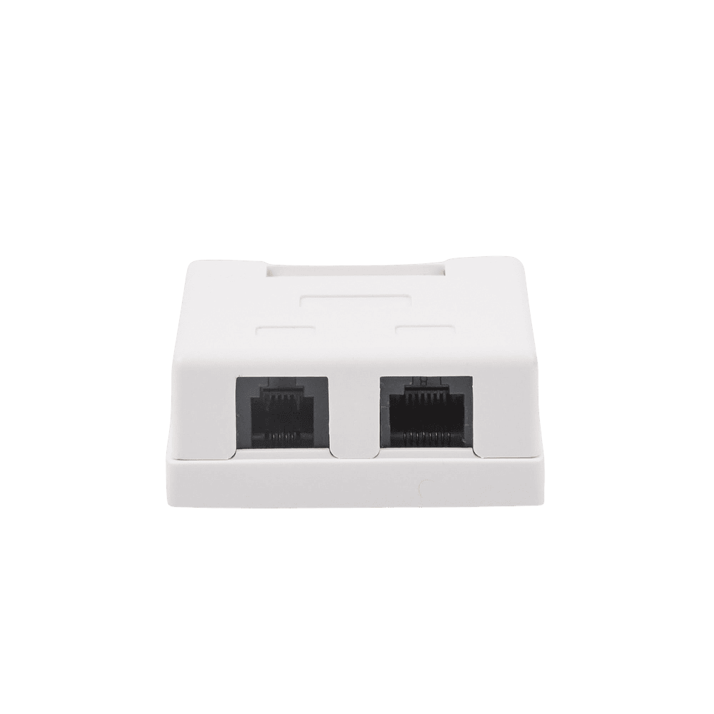 LPWP09-AD-3-l Caja de Pared con Jack UTP Cat5e y Jack RJ11 Telefónico LP-WP-09 4