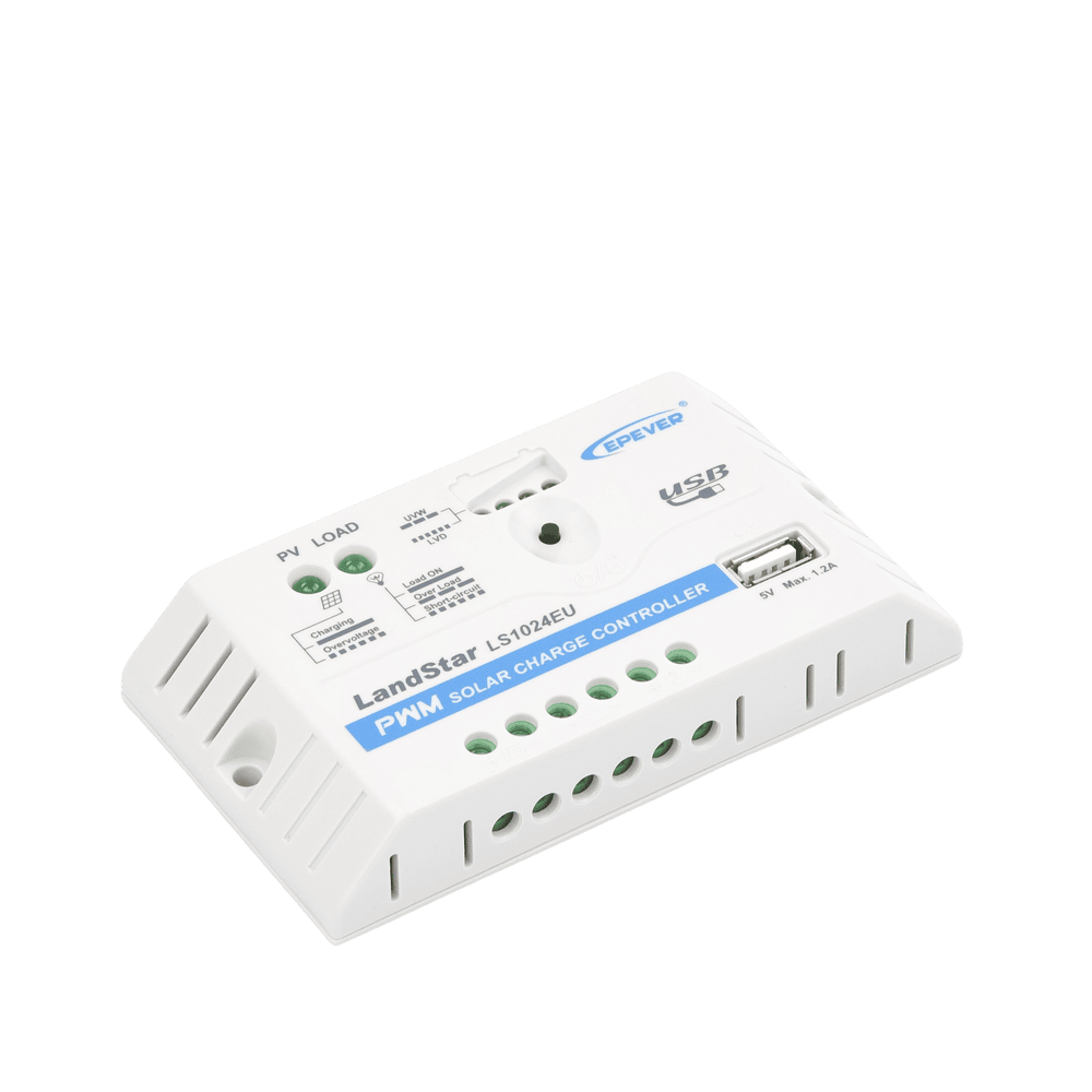 LS1024EU-AD-1-l Controlador Solar PWM 12/24 V 10 A, Salida USB LS-1024-EU 2