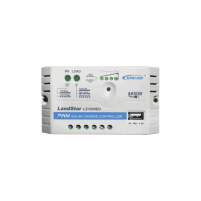 Controlador Solar PWM 12/24 V 10 A, Salida USB