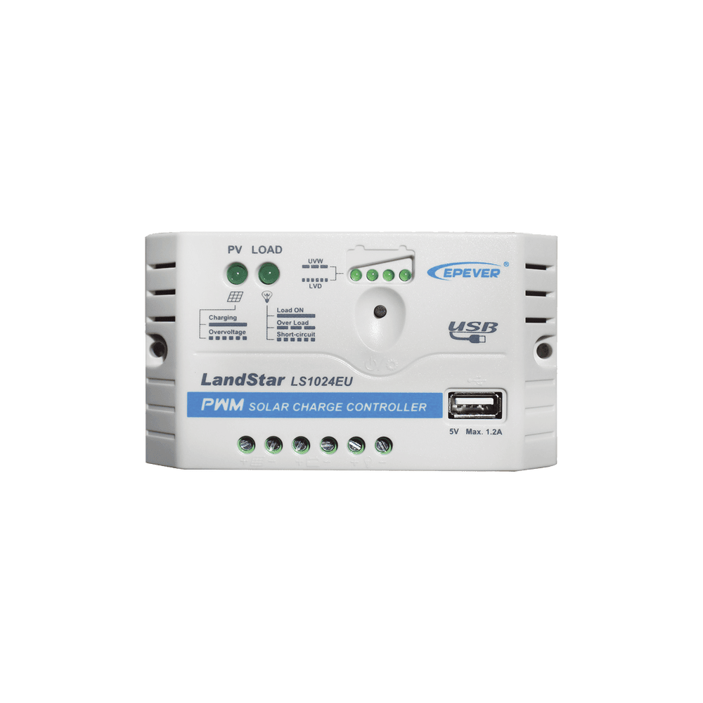 LS1024EU-l Controlador Solar PWM 12/24 V 10 A, Salida USB LS-1024-EU 1