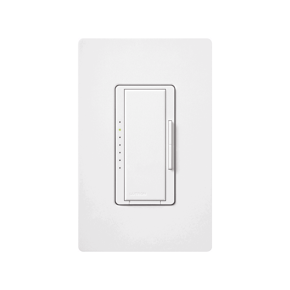 MACL153MWH-l-1 Maestro Atenuador, dimmer3 VIAS / Un solo polo 150W CFL/LED O 600W INC/HAL MACL153MWH 1