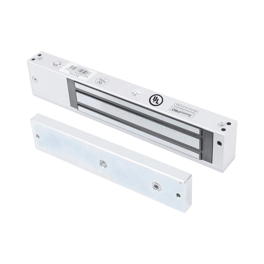 MAG600NLEDV2-AD-2-l Chapa magnética 600 lbs con LED Ultra-brillante/ Libre de Magnetismo Residual / Sensor de estado de la placa MAG600NLEDV2 6