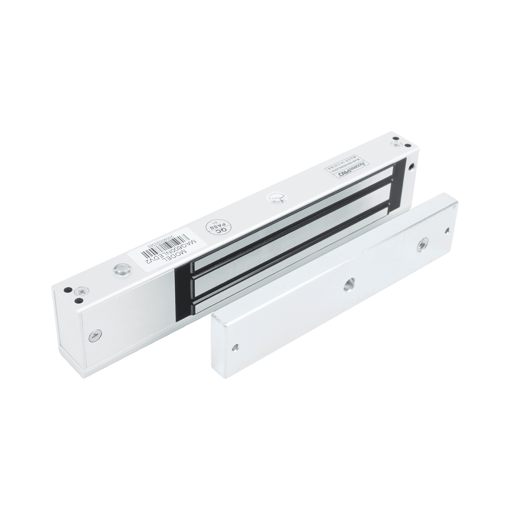 MAG600NLEDV2-LAT-IZQ-l Chapa magnética 600 lbs con LED Ultra-brillante/ Libre de Magnetismo Residual / Sensor de estado de la placa MAG600NLEDV2 3