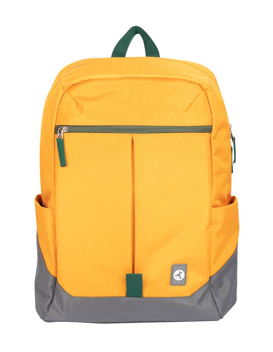 MALTCH390_full Backpack RAINBOW TZLBP26-G TECHZONE COLORS, 100% Poliéster, Color Amarillo, GARANTIA LIMITADA DE POR VIDA. 4