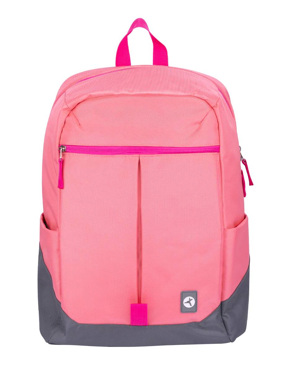 MALTCH430_full Backpack RAINBOW TZLBP26-R TECHZONE COLORS 16, color Rosa, 100% Poliester GARANTIA LIMITADA DE POR VIDA. 1